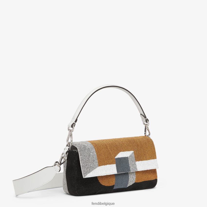accessoires Fendi sac de réédition en multibilles multicolore femmes 8X8J2J786 Fendi Lunette De Soleil