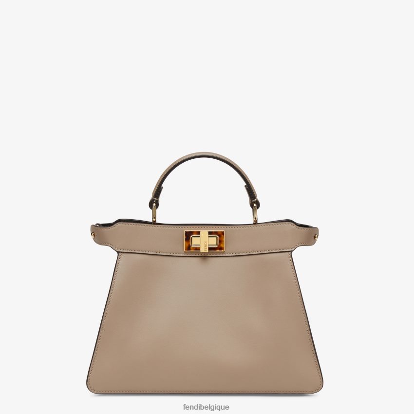 accessoires Fendi sac en cuir colombe beige femmes 8X8J2J609 Fendi Lunette De Soleil