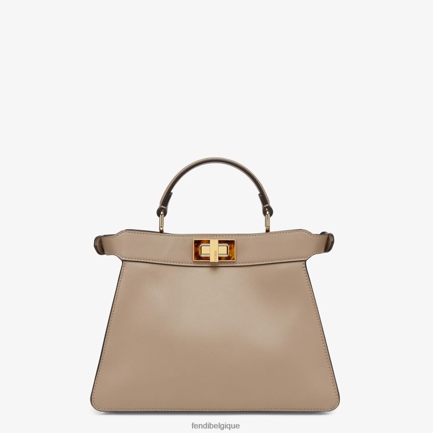 accessoires Fendi sac en cuir colombe beige femmes 8X8J2J609 Fendi Lunette De Soleil