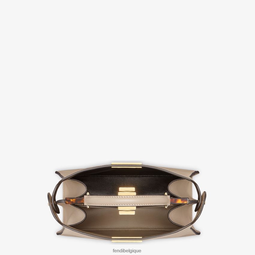 accessoires Fendi sac en cuir colombe beige femmes 8X8J2J609 Fendi Lunette De Soleil