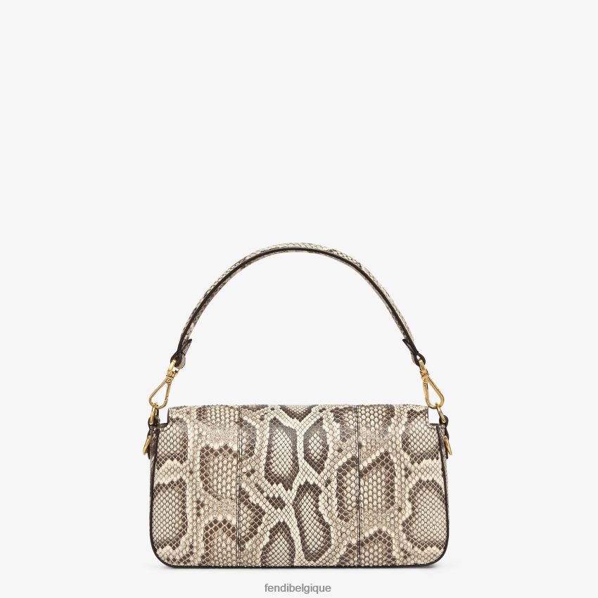 accessoires Fendi sac en cuir de python naturel mode femmes 8X8J2J903 Fendi Lunette De Soleil