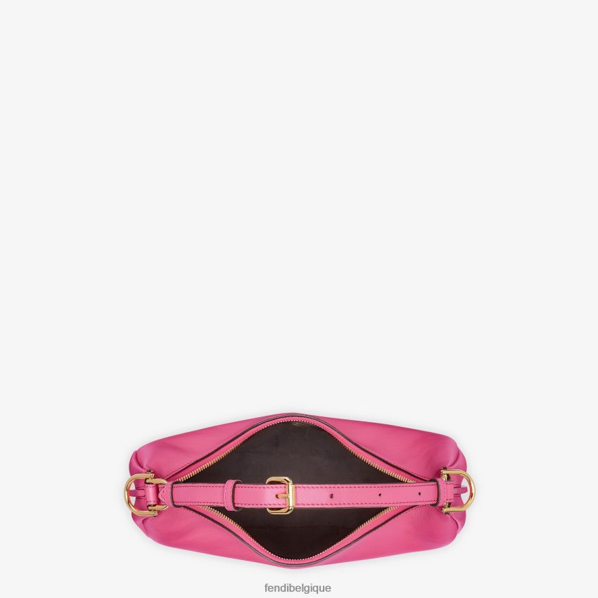 accessoires Fendi sac en cuir fuchsia rose femmes 8X8J2J569 Fendi Belgique
