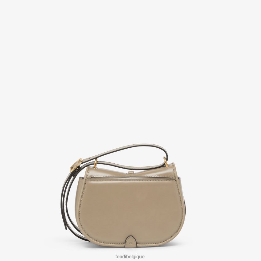 accessoires Fendi sac en cuir lisse et cuir pleine fleur colombe gris femmes 8X8J2J558 Fendi Lunette De Soleil