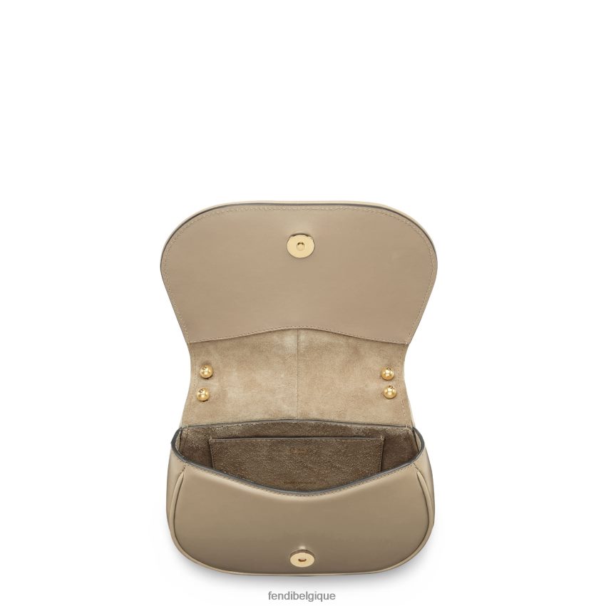 accessoires Fendi sac en cuir lisse et cuir pleine fleur colombe gris femmes 8X8J2J558 Fendi Lunette De Soleil