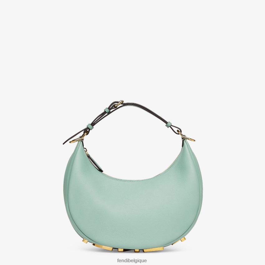accessoires Fendi sac en cuir menthe vert femmes 8X8J2J831 Fendi Lunette De Soleil