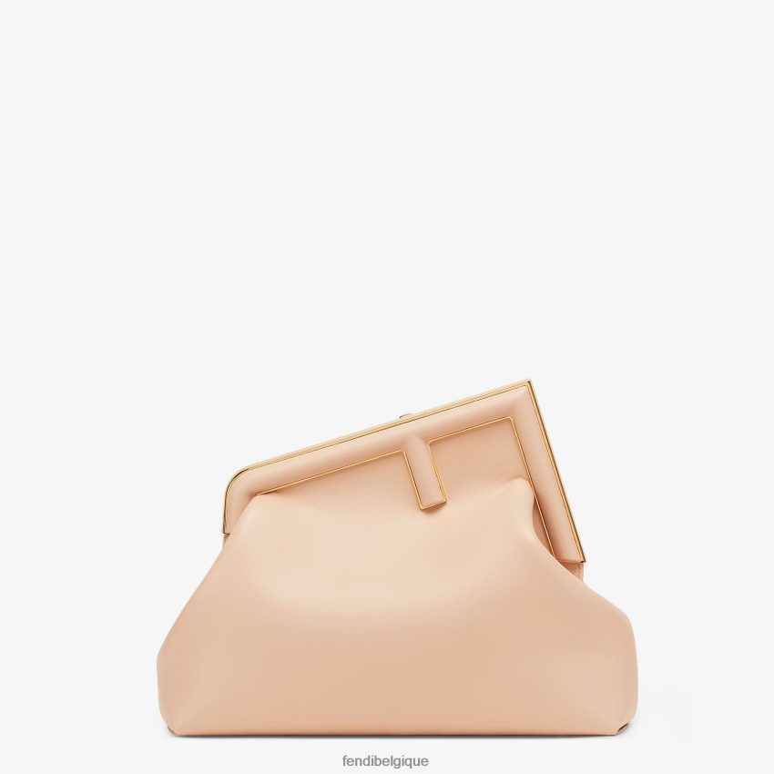 accessoires Fendi sac en cuir moyen rose femmes 8X8J2J876 Fendi Lunette De Soleil