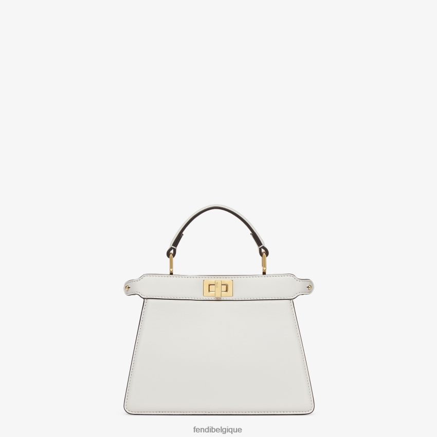 accessoires Fendi sac en cuir nappa matelassé blanc femmes 8X8J2J910 Fendi Sac