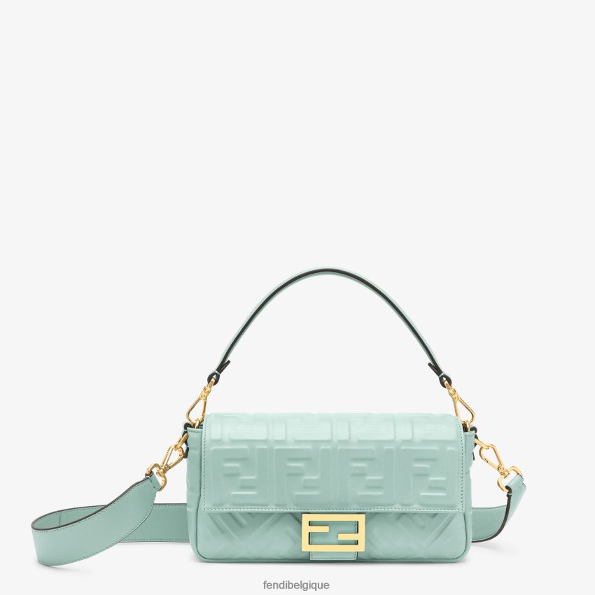 accessoires Fendi sac en cuir nappa menthe vert femmes 8X8J2J830 Fendi Belgique