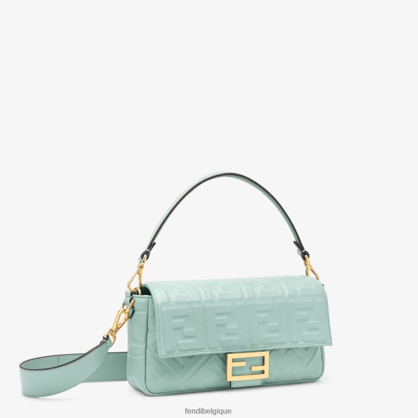 accessoires Fendi sac en cuir nappa menthe vert femmes 8X8J2J830 Fendi Belgique