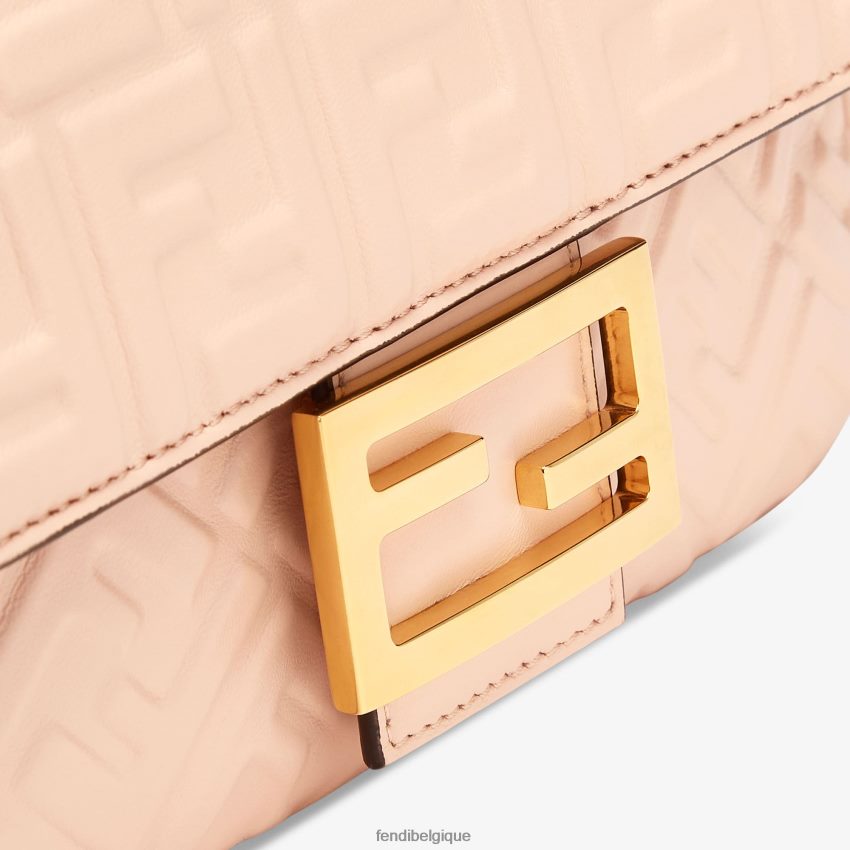 accessoires Fendi sac en cuir pâle rose femmes 8X8J2J862 Fendi Sac