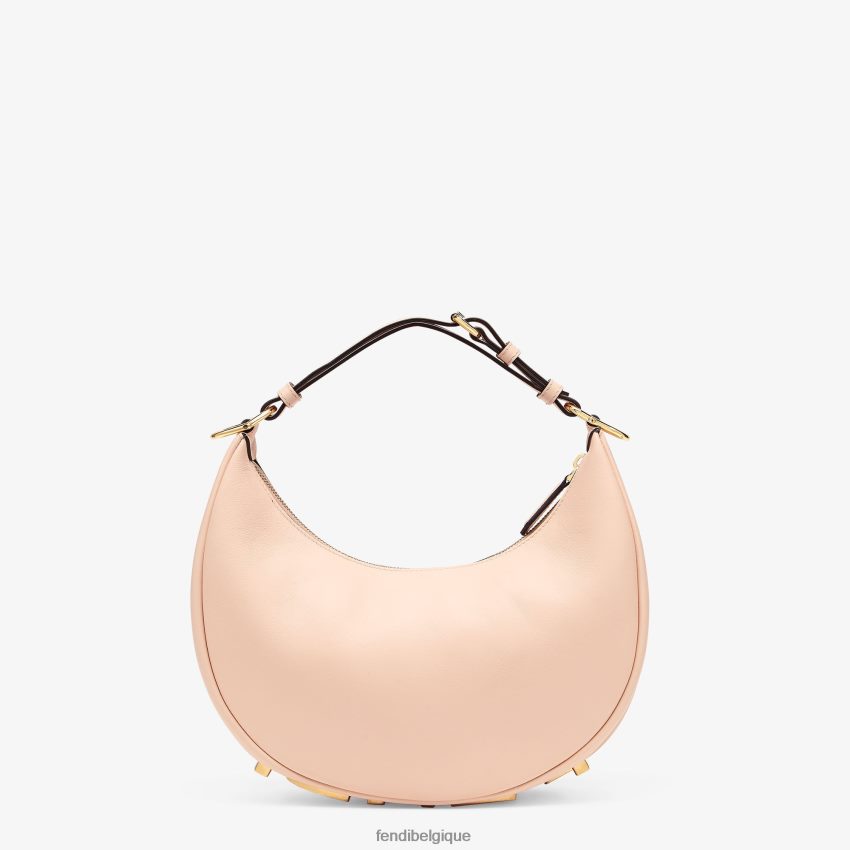 accessoires Fendi sac en cuir pâle rose femmes 8X8J2J900 Fendi Lunette De Soleil