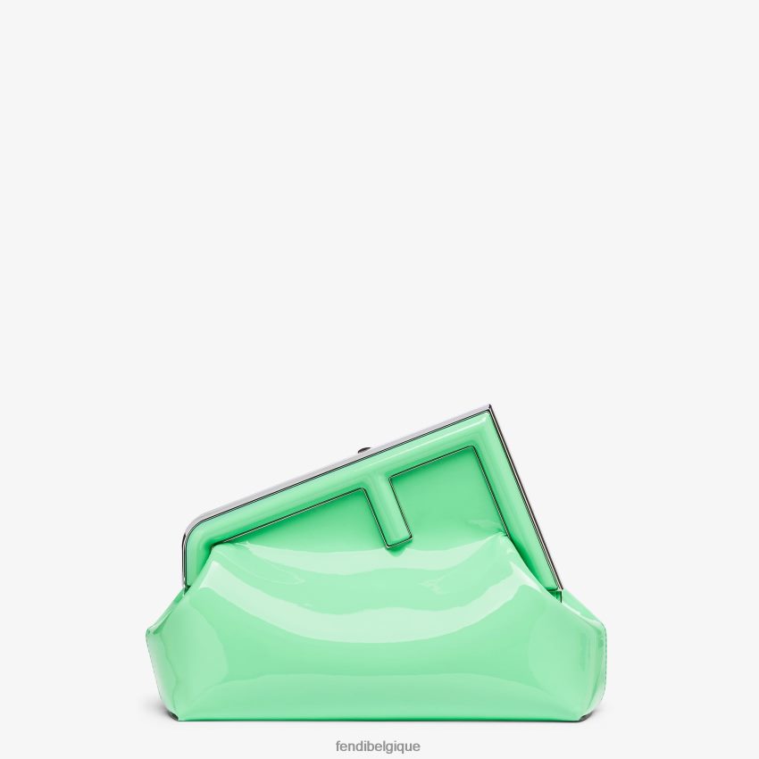 accessoires Fendi sac en cuir verni vert femmes 8X8J2J711 Fendi Lunette De Soleil