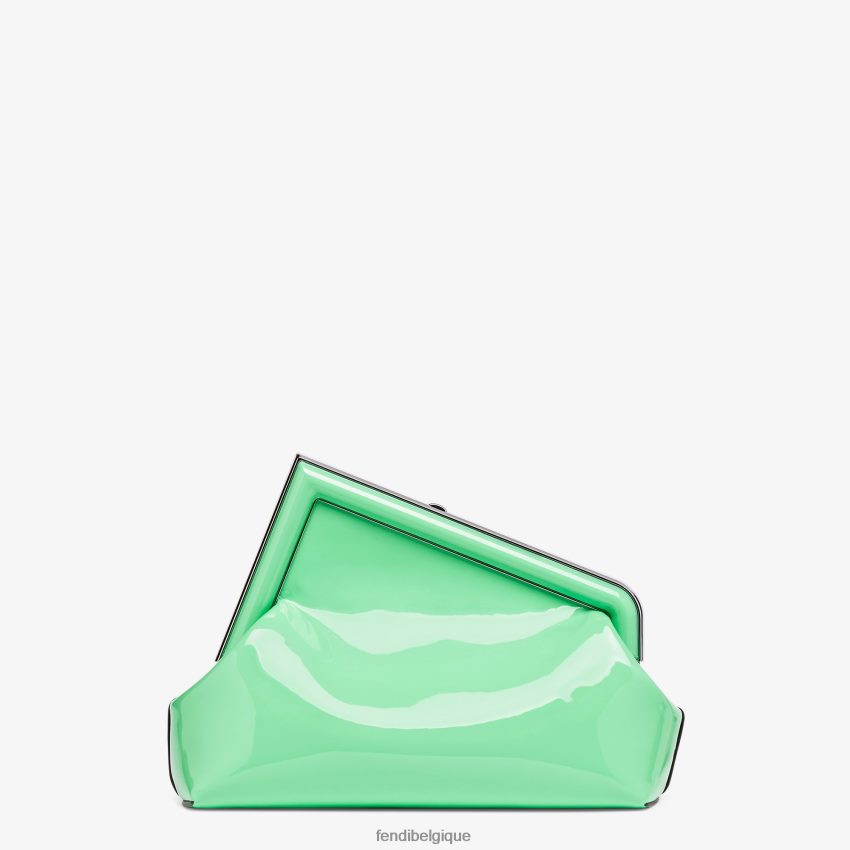 accessoires Fendi sac en cuir verni vert femmes 8X8J2J711 Fendi Lunette De Soleil