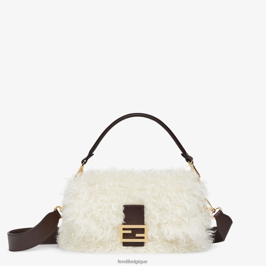 accessoires Fendi sac en laine mohair blanc femmes 8X8J2J840 Fendi Lunette De Soleil