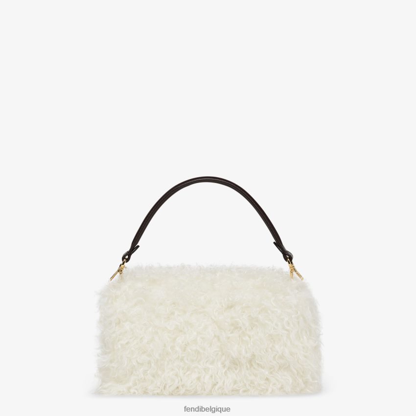 accessoires Fendi sac en laine mohair blanc femmes 8X8J2J840 Fendi Lunette De Soleil