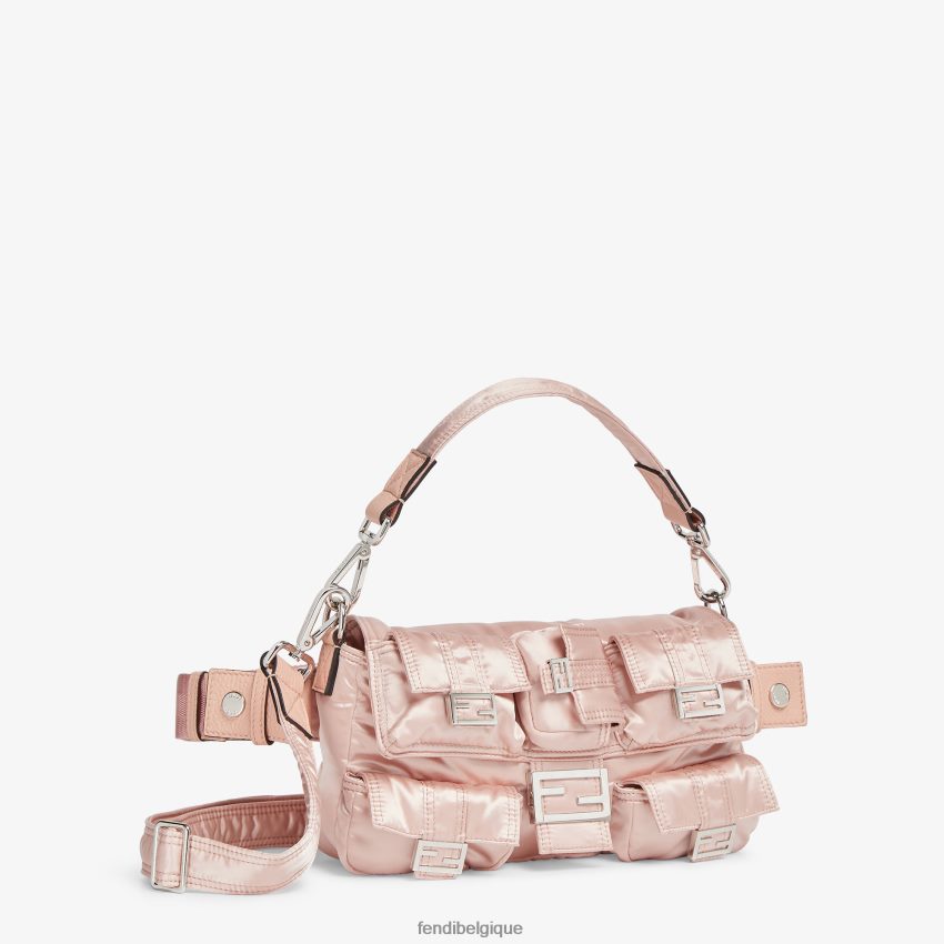 accessoires Fendi sac en nylon rose femmes 8X8J2J812 Fendi Belgique