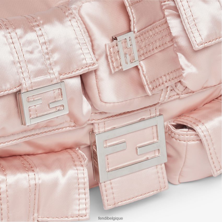 accessoires Fendi sac en nylon rose femmes 8X8J2J812 Fendi Belgique