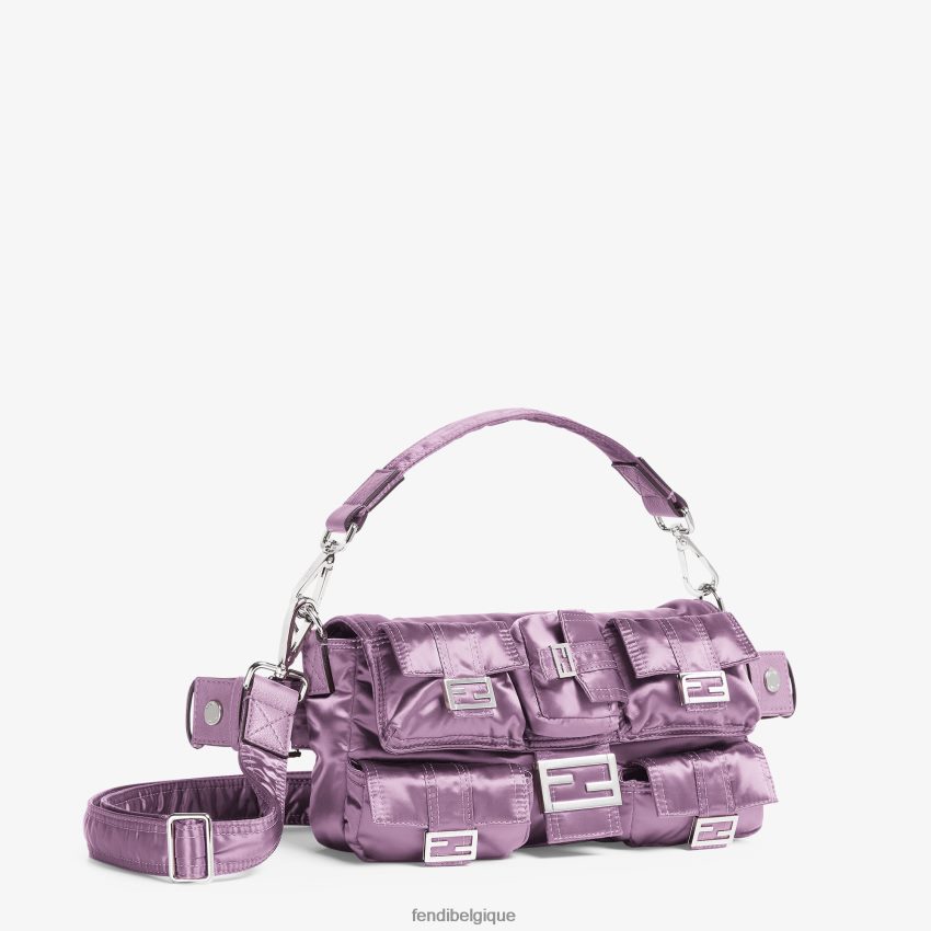 accessoires Fendi sac en nylon violet femmes 8X8J2J811 Fendi Sac
