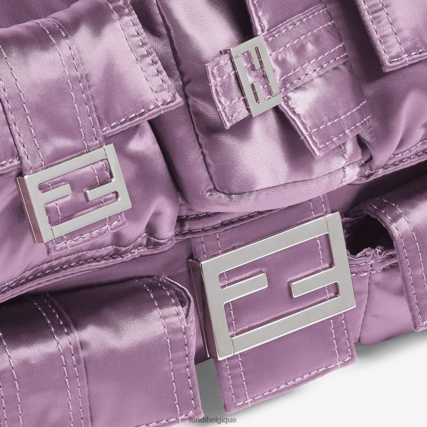 accessoires Fendi sac en nylon violet femmes 8X8J2J811 Fendi Sac