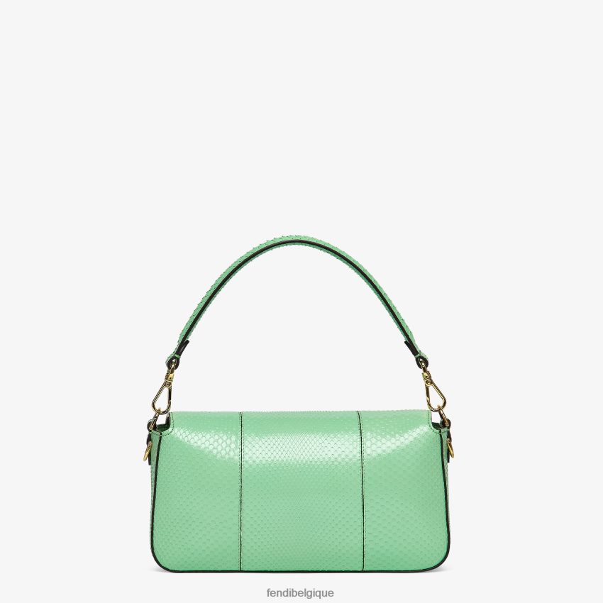 accessoires Fendi sac en python vert femmes 8X8J2J721 Fendi Sac