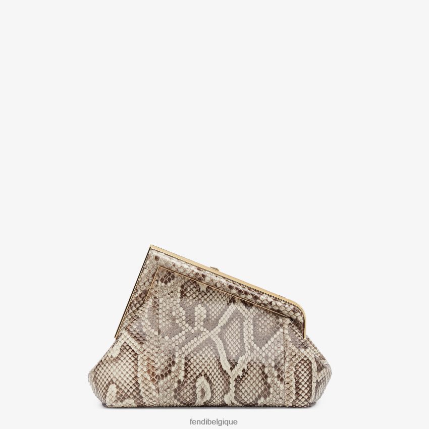 accessoires Fendi sac en python vert femmes 8X8J2J767 Fendi Belgique