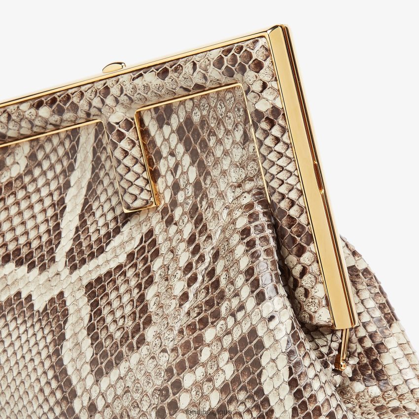 accessoires Fendi sac en python vert femmes 8X8J2J767 Fendi Belgique