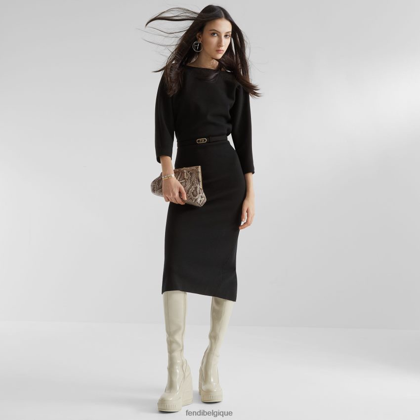 accessoires Fendi sac en python vert femmes 8X8J2J767 Fendi Belgique