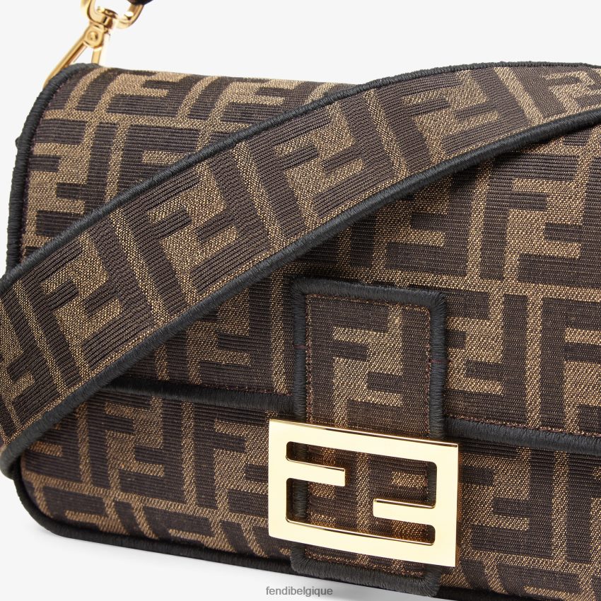 accessoires Fendi sac en tissu jacquard ff brun femmes 8X8J2J513 Fendi Lunette De Soleil