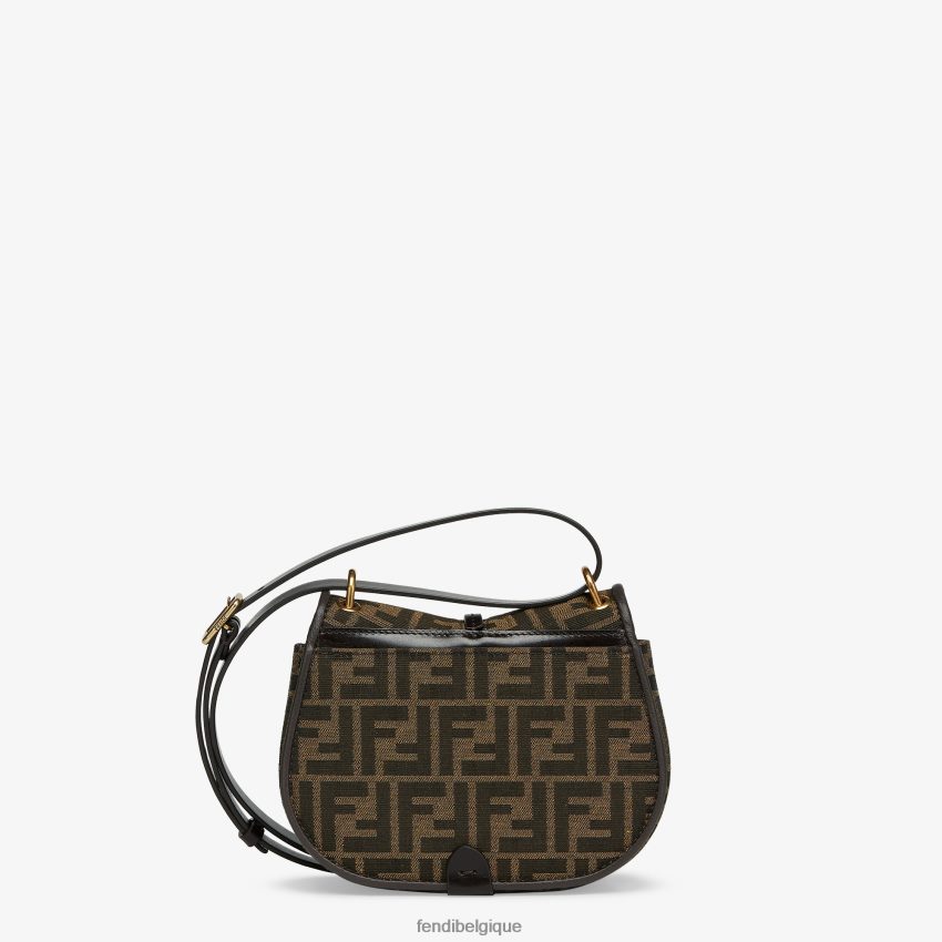 accessoires Fendi sac en tissu jacquard ff brun femmes 8X8J2J519 Fendi Lunette De Soleil