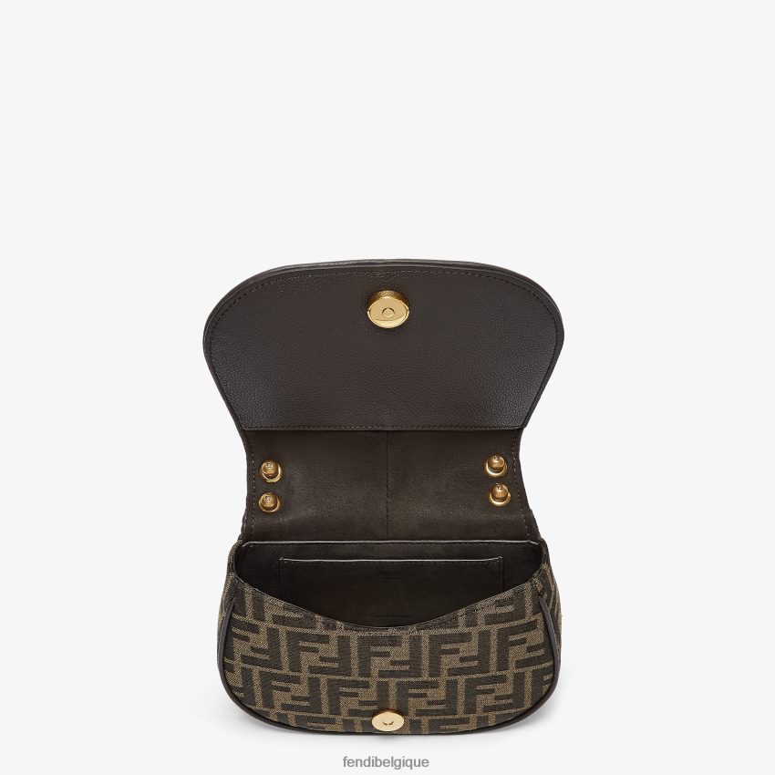 accessoires Fendi sac en tissu jacquard ff brun femmes 8X8J2J519 Fendi Lunette De Soleil