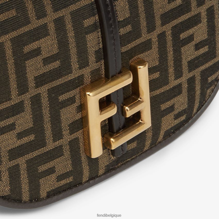 accessoires Fendi sac en tissu jacquard ff brun femmes 8X8J2J519 Fendi Lunette De Soleil