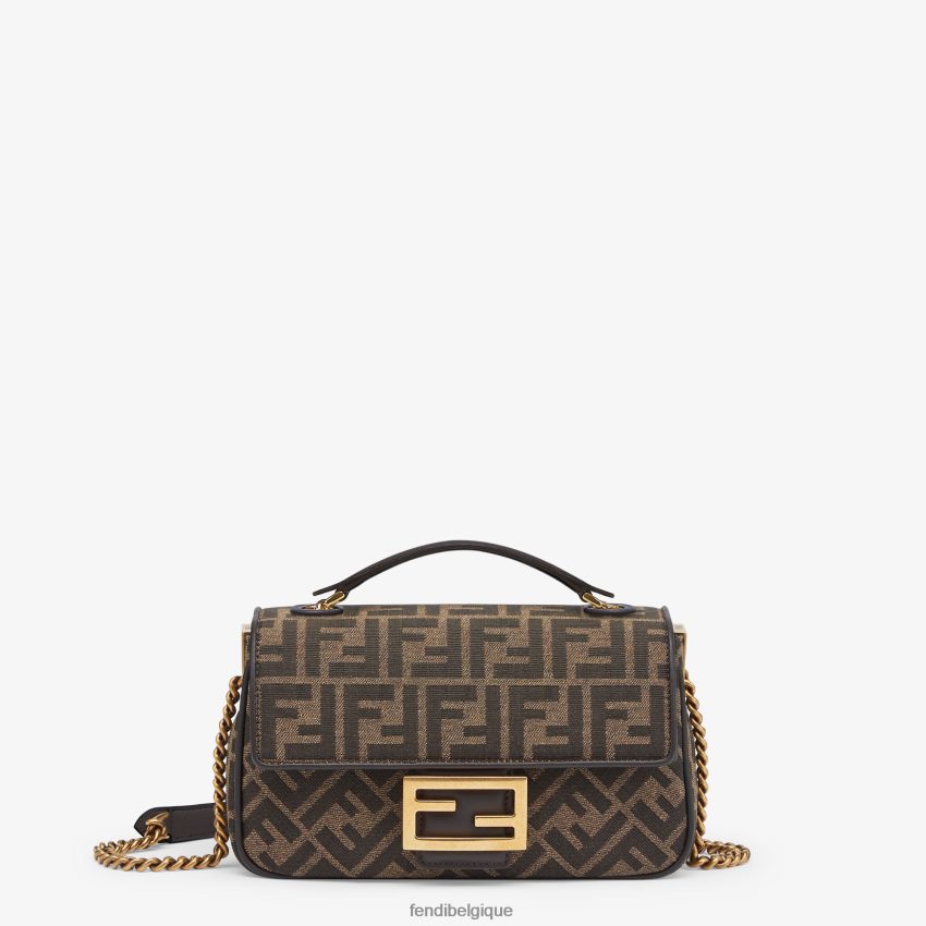 accessoires Fendi sac en tissu jacquard ff multicolore femmes 8X8J2J586 Fendi Sac