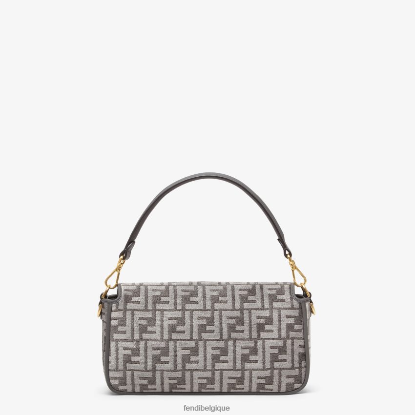accessoires Fendi sac en tissu tapisserie ff gris femmes 8X8J2J836 Fendi Belgique