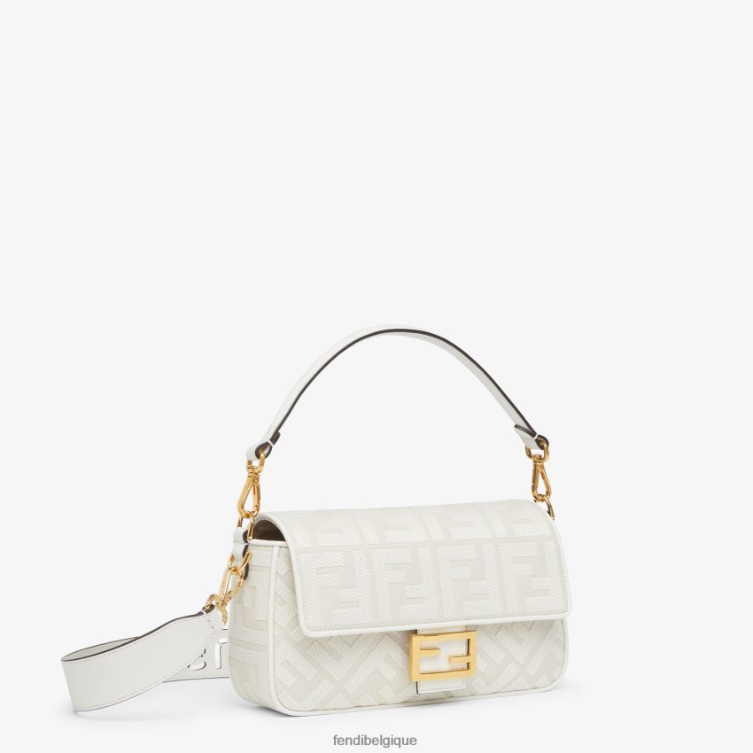 accessoires Fendi sac en toile ff blanc femmes 8X8J2J771 Fendi Lunette De Soleil