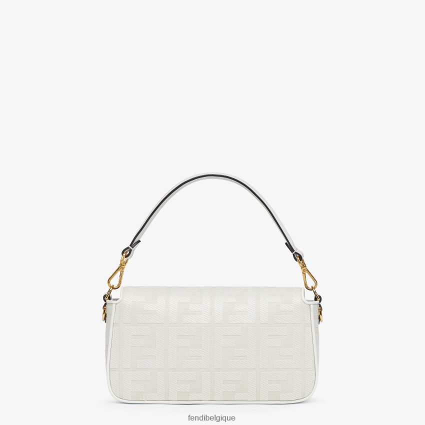 accessoires Fendi sac en toile ff blanc femmes 8X8J2J771 Fendi Lunette De Soleil