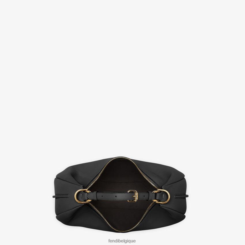 accessoires Fendi sac graphique en cuir moyen noir femmes 8X8J2J525 Fendi Lunette De Soleil