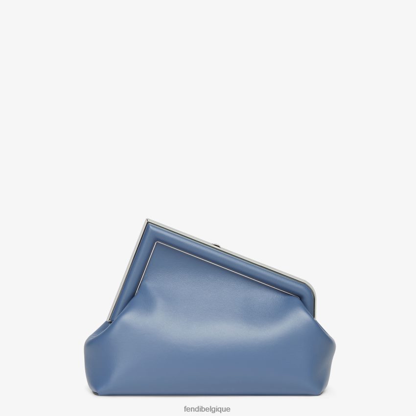 accessoires Fendi sac midi en cuir bleu femmes 8X8J2J699 Fendi Lunette De Soleil