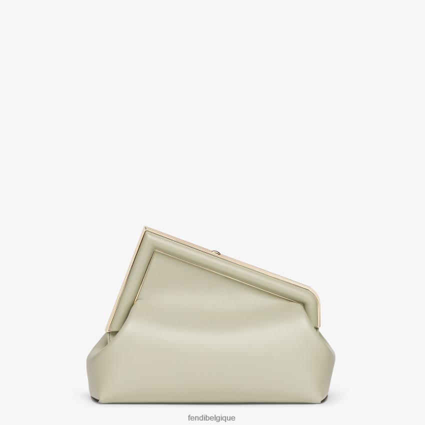 accessoires Fendi sac midi en cuir vert femmes 8X8J2J709 Fendi Sac