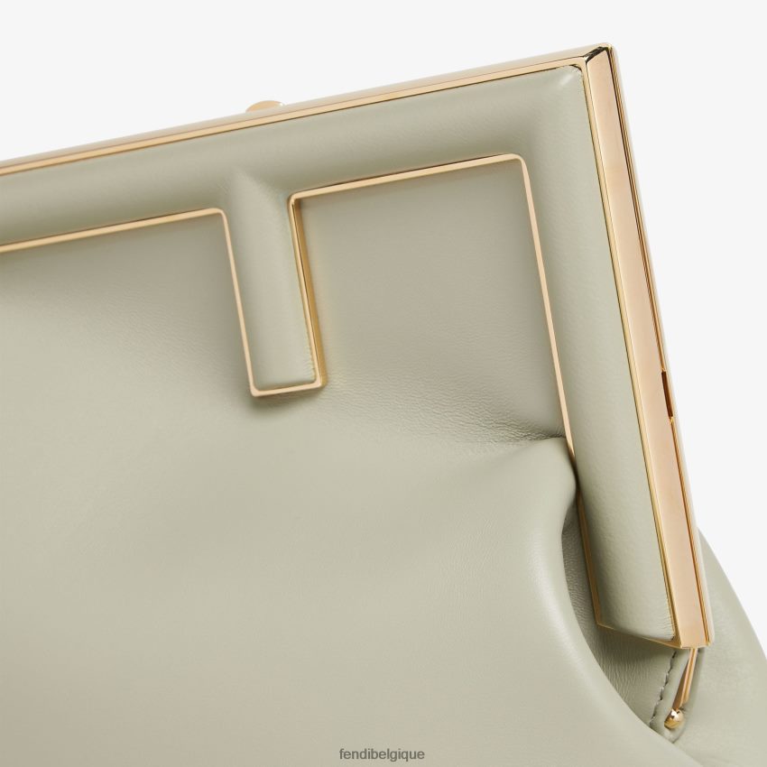 accessoires Fendi sac midi en cuir vert femmes 8X8J2J709 Fendi Sac