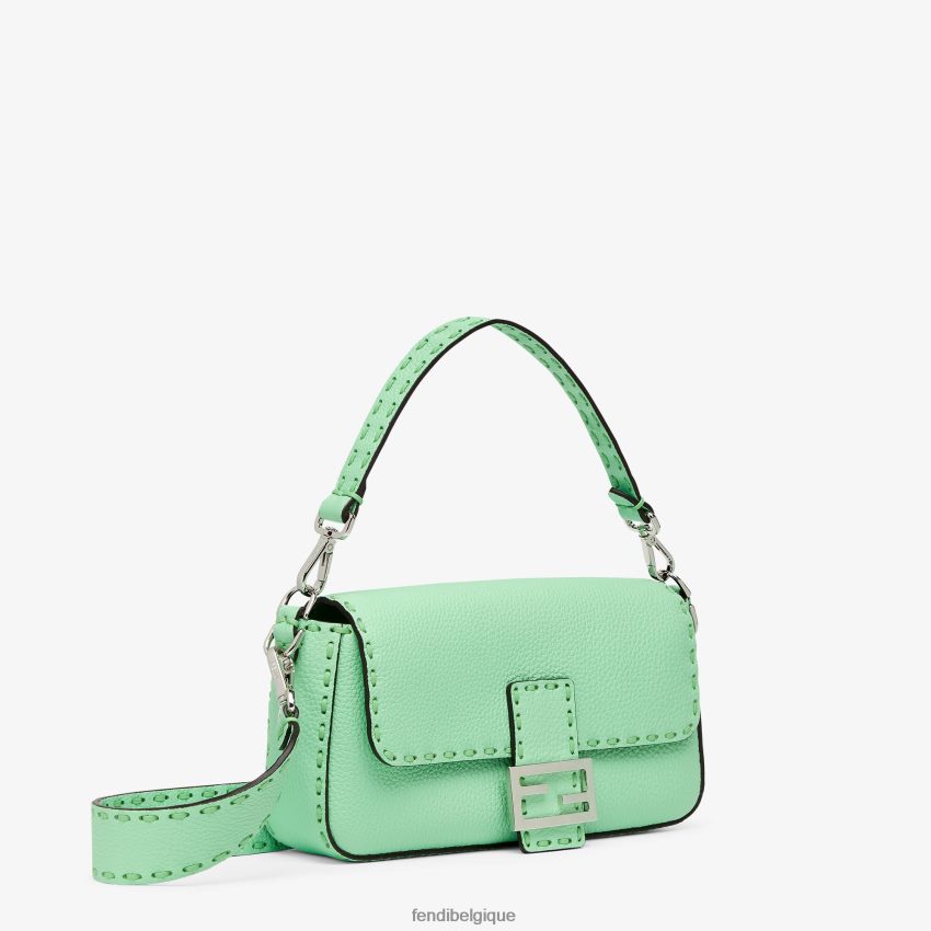 accessoires Fendi sac selleria avec surpiqûres oversize vert femmes 8X8J2J712 Fendi Sac