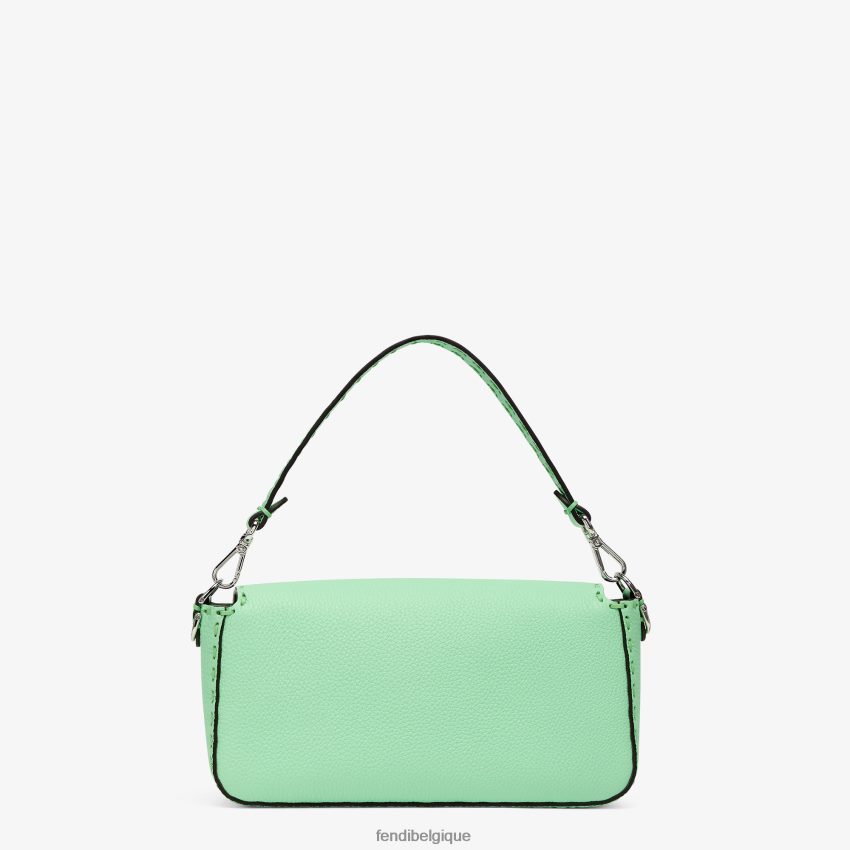 accessoires Fendi sac selleria avec surpiqûres oversize vert femmes 8X8J2J712 Fendi Sac