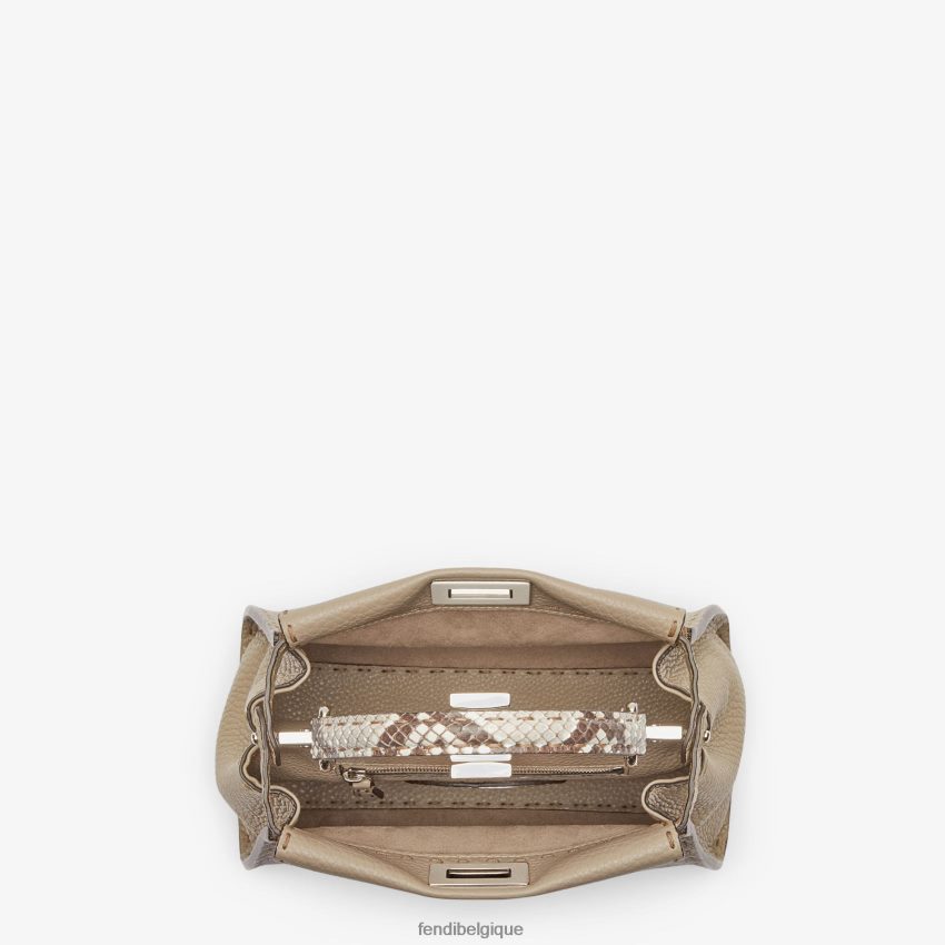 accessoires Fendi sac sellia colombe brun femmes 8X8J2J920 Fendi Belgique