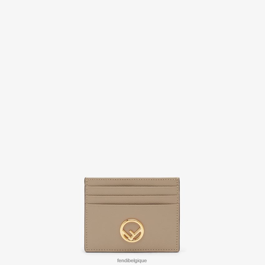 accessoires Fendi porte-cartes plat en cuir mode femmes 8X8J2J1451 Fendi Belgique