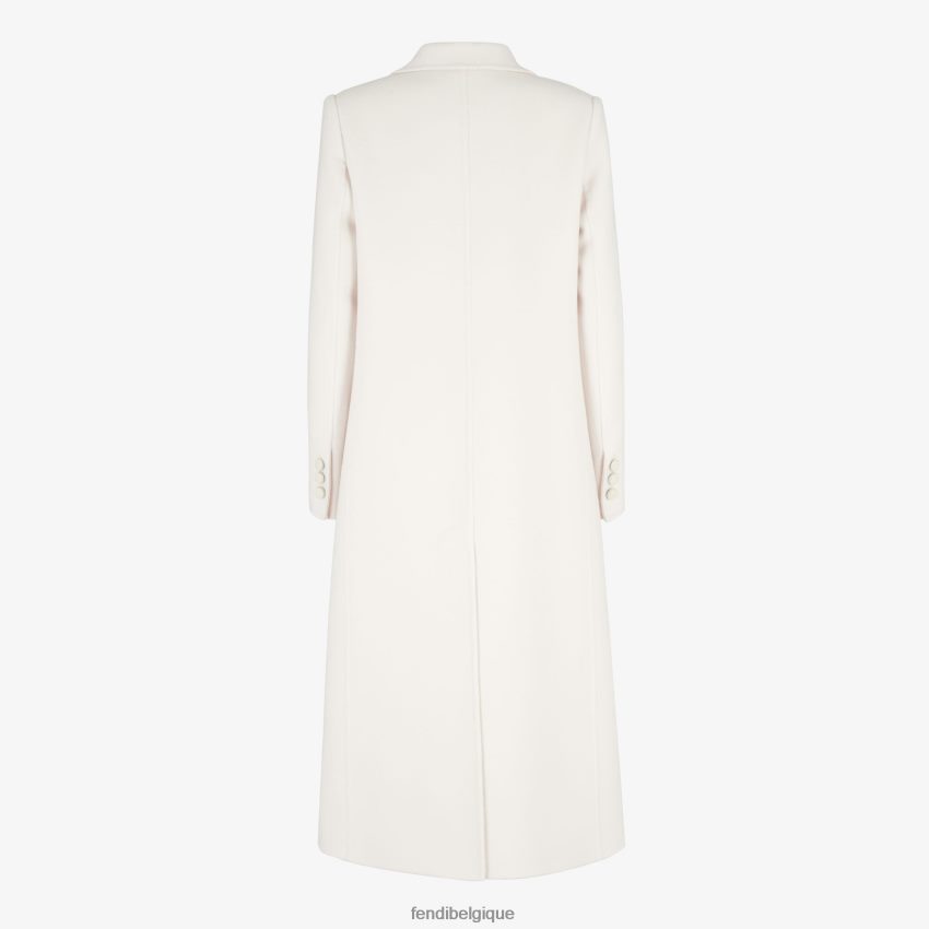 vêtements Fendi manteau en laine noir femmes 8X8J2J1102 Fendi Sac