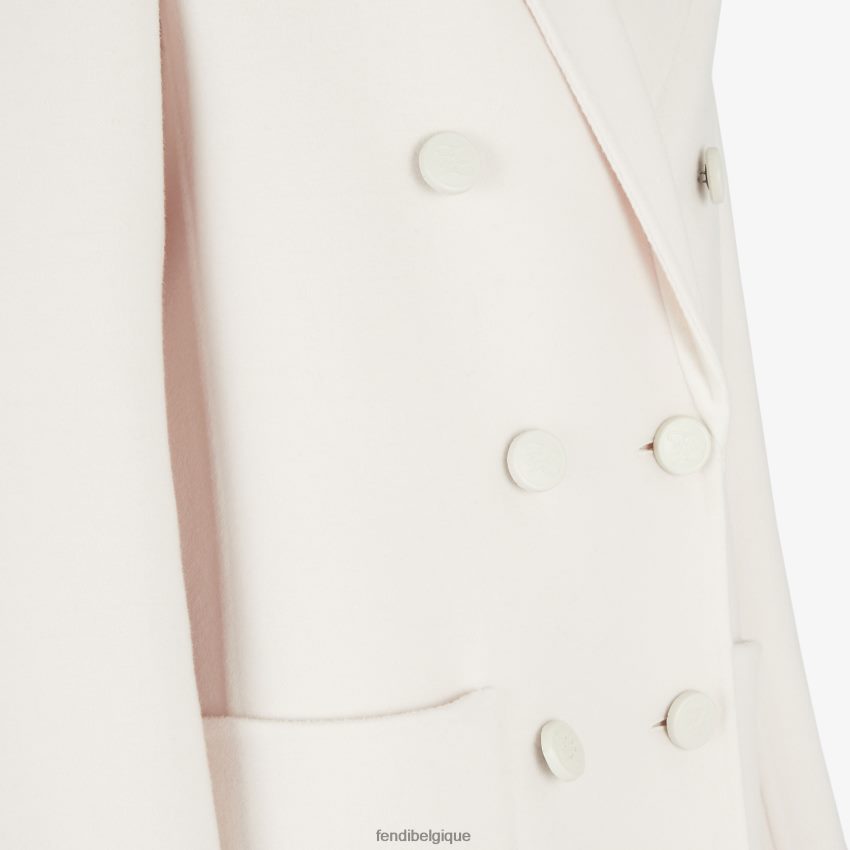 vêtements Fendi manteau en laine noir femmes 8X8J2J1102 Fendi Sac