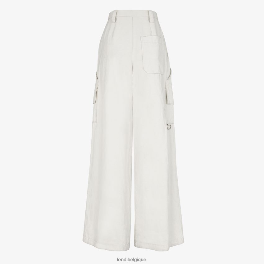 vêtements Fendi pantalon en toile marc jacobs blanc femmes 8X8J2J1245 Fendi Lunette De Soleil