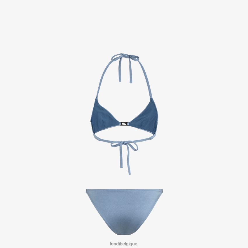 vêtements Fendi bikini en lycra bleu femmes 8X8J2J1159 Fendi Sac