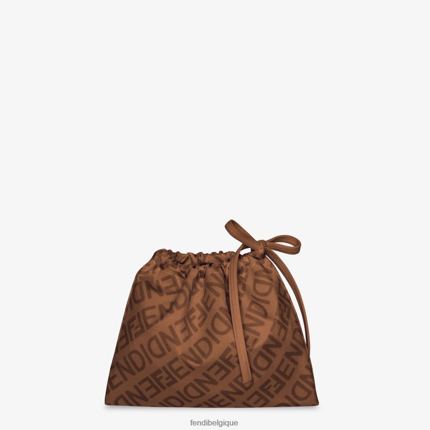 vêtements Fendi bikini en lycra brun femmes 8X8J2J1057 Fendi Sac