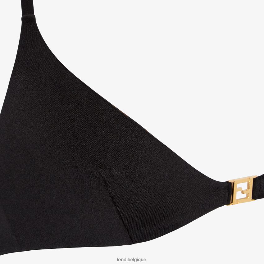 vêtements Fendi bikini en lycra noir femmes 8X8J2J1073 Fendi Belgique