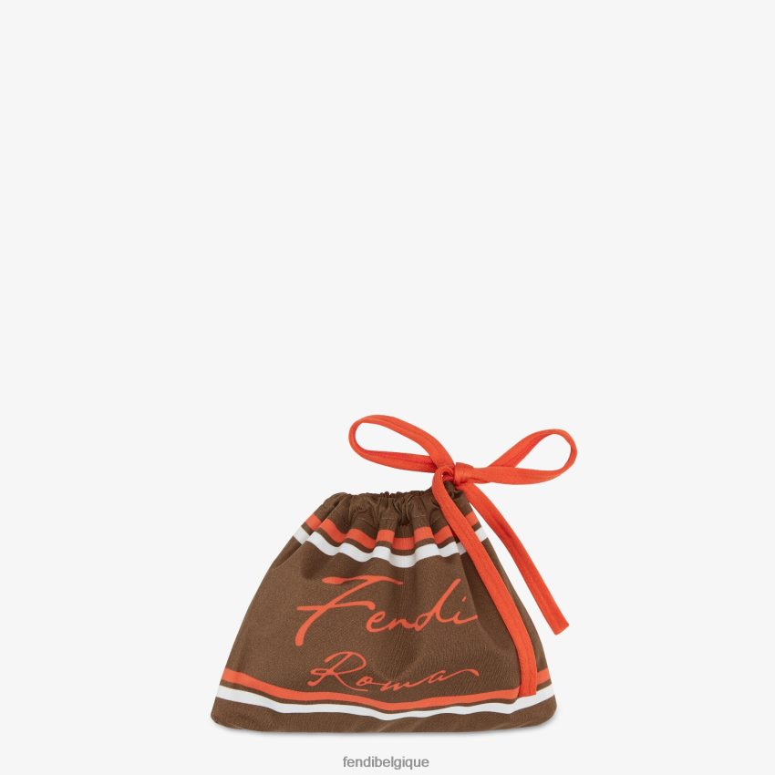 vêtements Fendi maillot de bain en lycra brun femmes 8X8J2J1055 Fendi Belgique